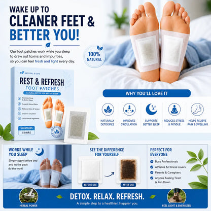 AYURVEDIC POWER Foot Patches | Buy 1 Get 19 FREE