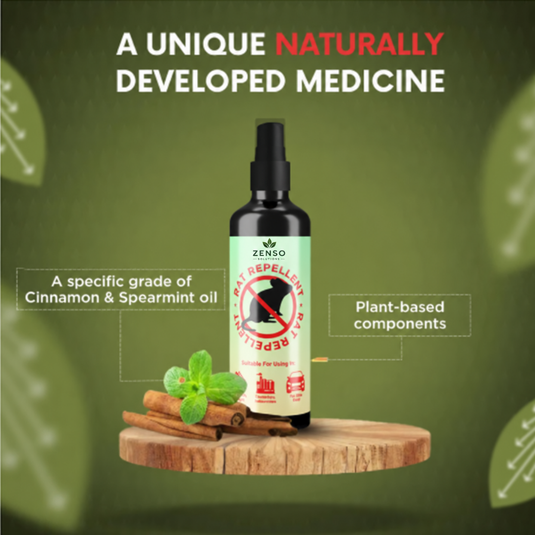 Rat Repellent Spray – Protect Your Home, Vehicle & Workplace