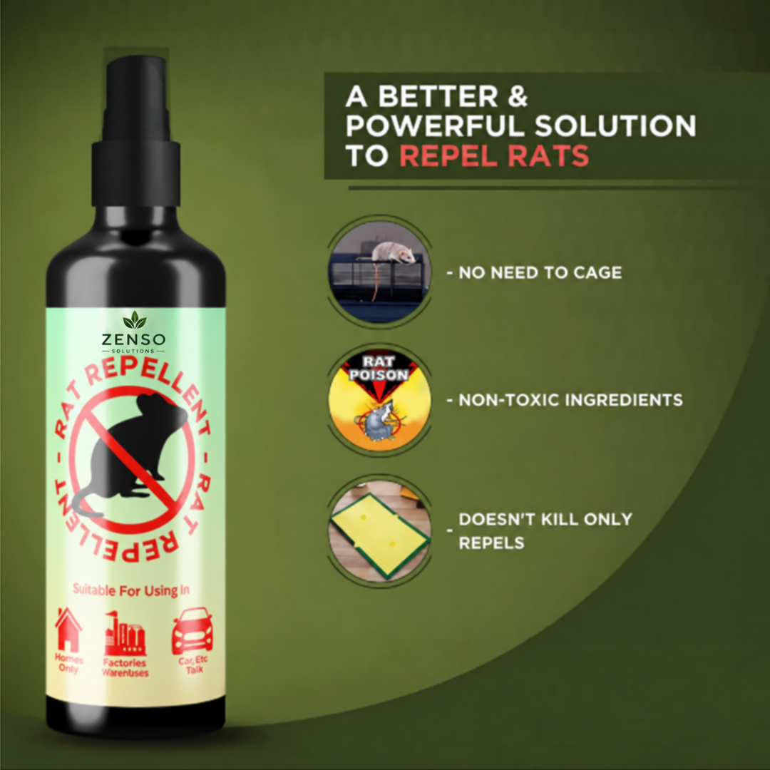 Rat Repellent Spray – Protect Your Home, Vehicle & Workplace