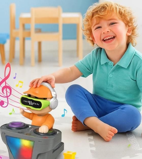 Musical Dancing Boy Toy LED & Sound