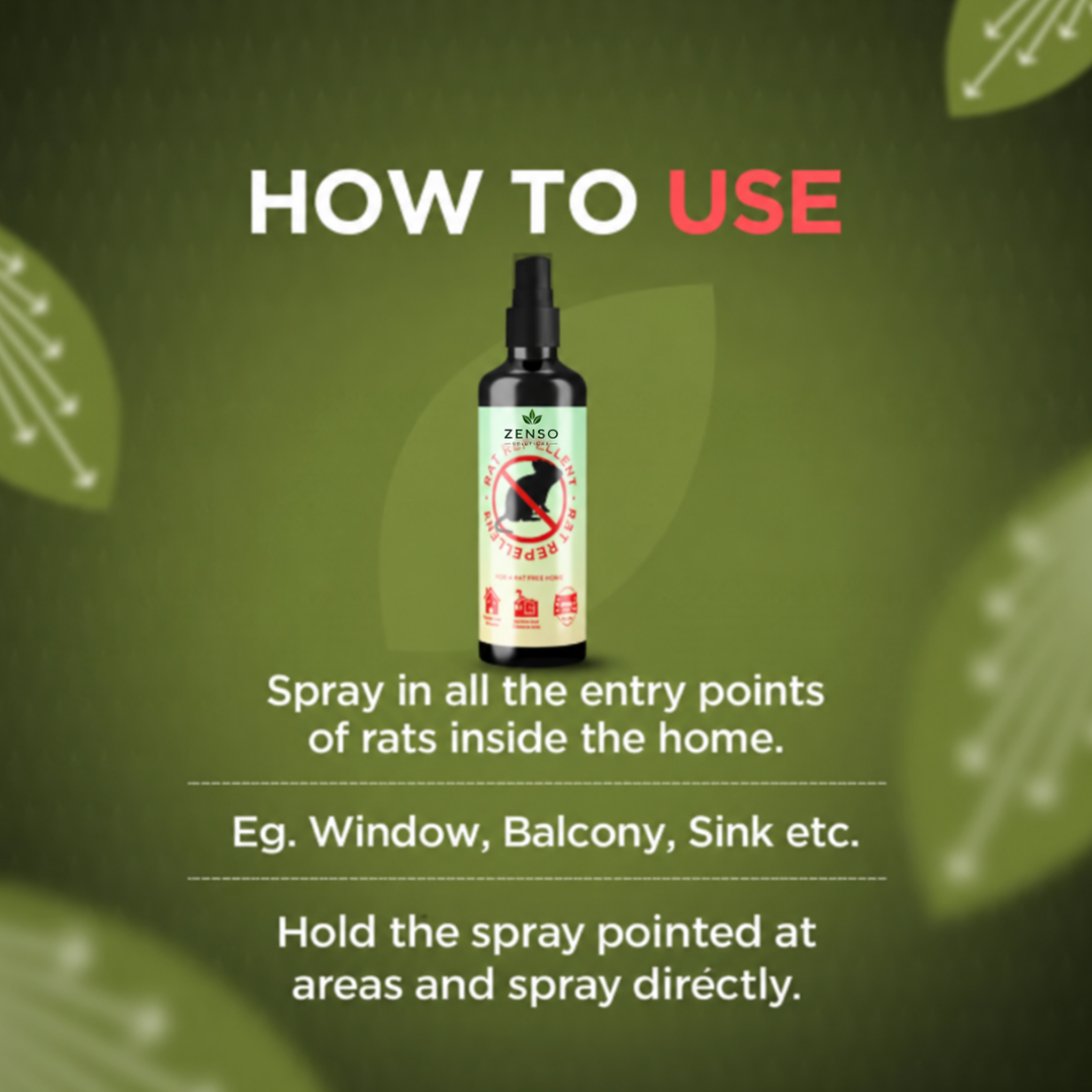 Rat Repellent Spray – Protect Your Home, Vehicle & Workplace