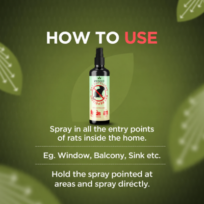 Rat Repellent Spray – Protect Your Home, Vehicle & Workplace