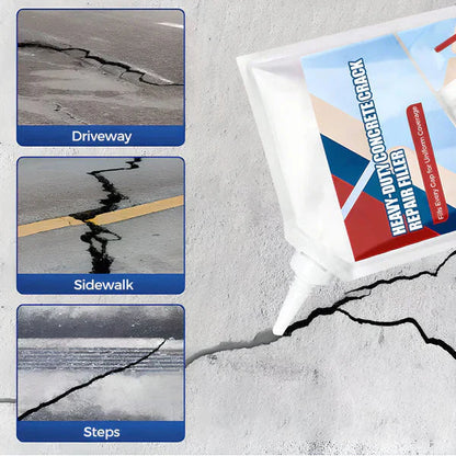 (BUY 1 GET 1 FREE)Zenso™ CrackSeal Pro – Heavy-Duty Concrete Repair Adhesive