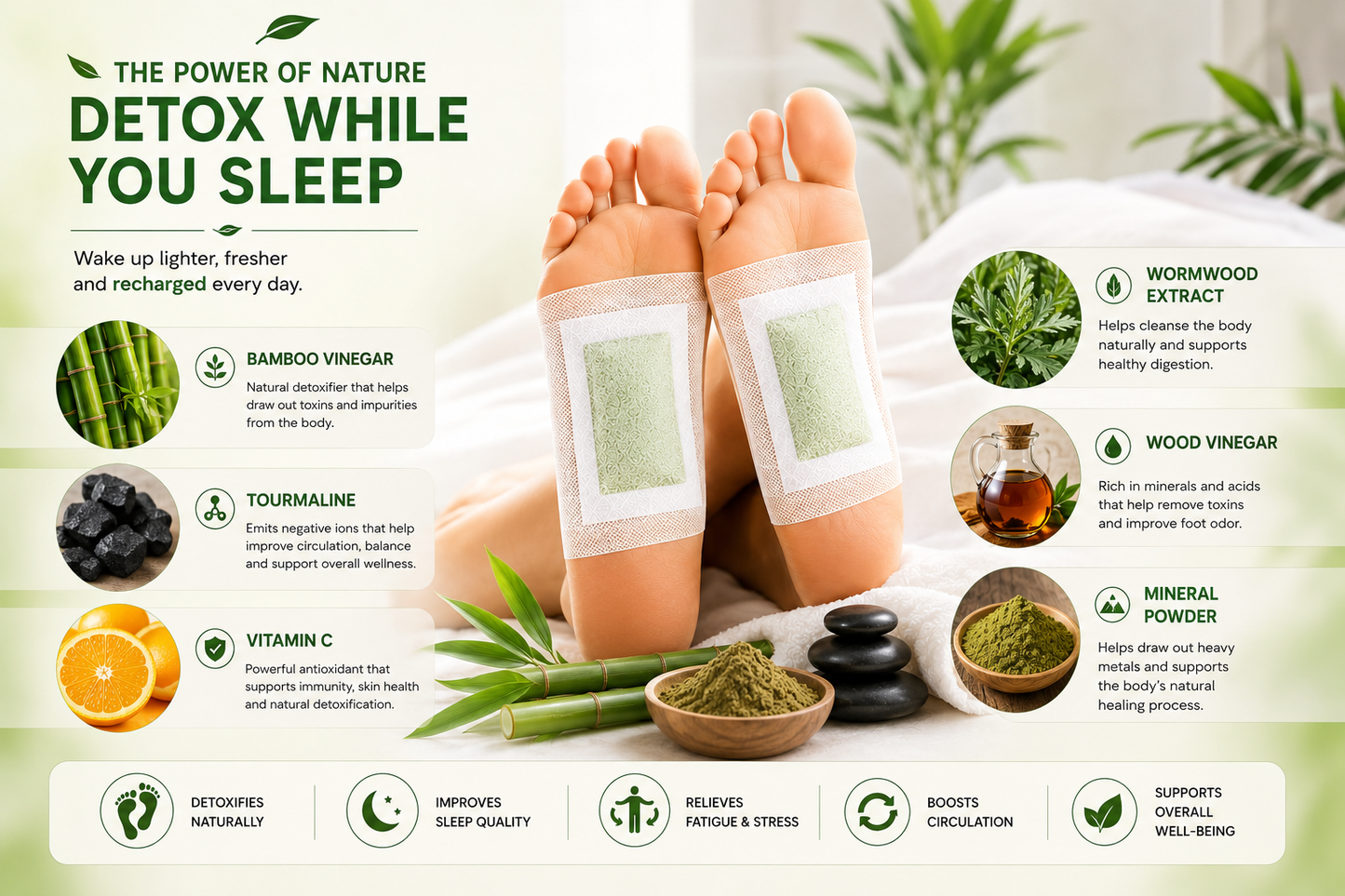 Overnight Foot Renewal Patches | Buy 1 Get 1 Free