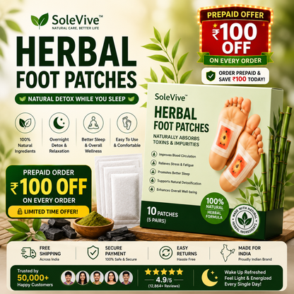 SoleVive™ Herbal Foot Patches | Buy 1 Get 1 FREE