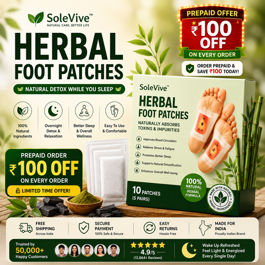 SoleVive™ Herbal Foot Patches | Buy 1 Get 1 FREE
