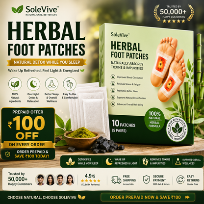 SoleVive™ Herbal Foot Patches | Buy 1 Get 1 FREE