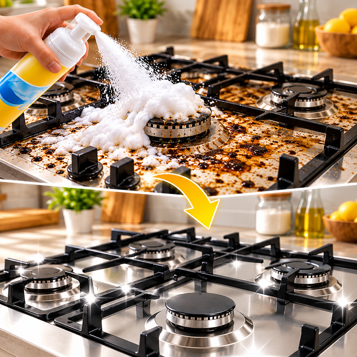 ZENSO ALL-IN-1 KITCHEN CLEANER – BUY 1 GET 1 FREE 🔥