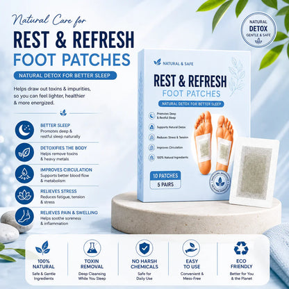 AYURVEDIC POWER Foot Patches | Buy 1 Get 19 FREE